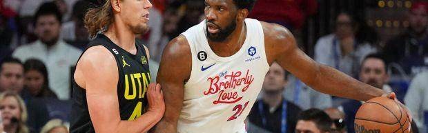 乐鱼体育-59+11+8+7！恩比德背靠背合砍101分上演疯狂得分秀