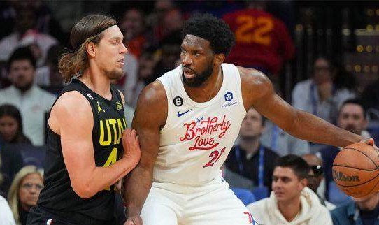 乐鱼体育-59+11+8+7！恩比德背靠背合砍101分上演疯狂得分秀